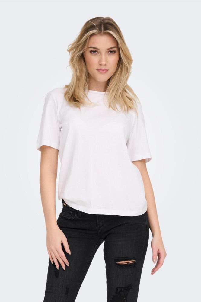 ONLONLY S/S TEE JRS NOOS 15270390 WHITE